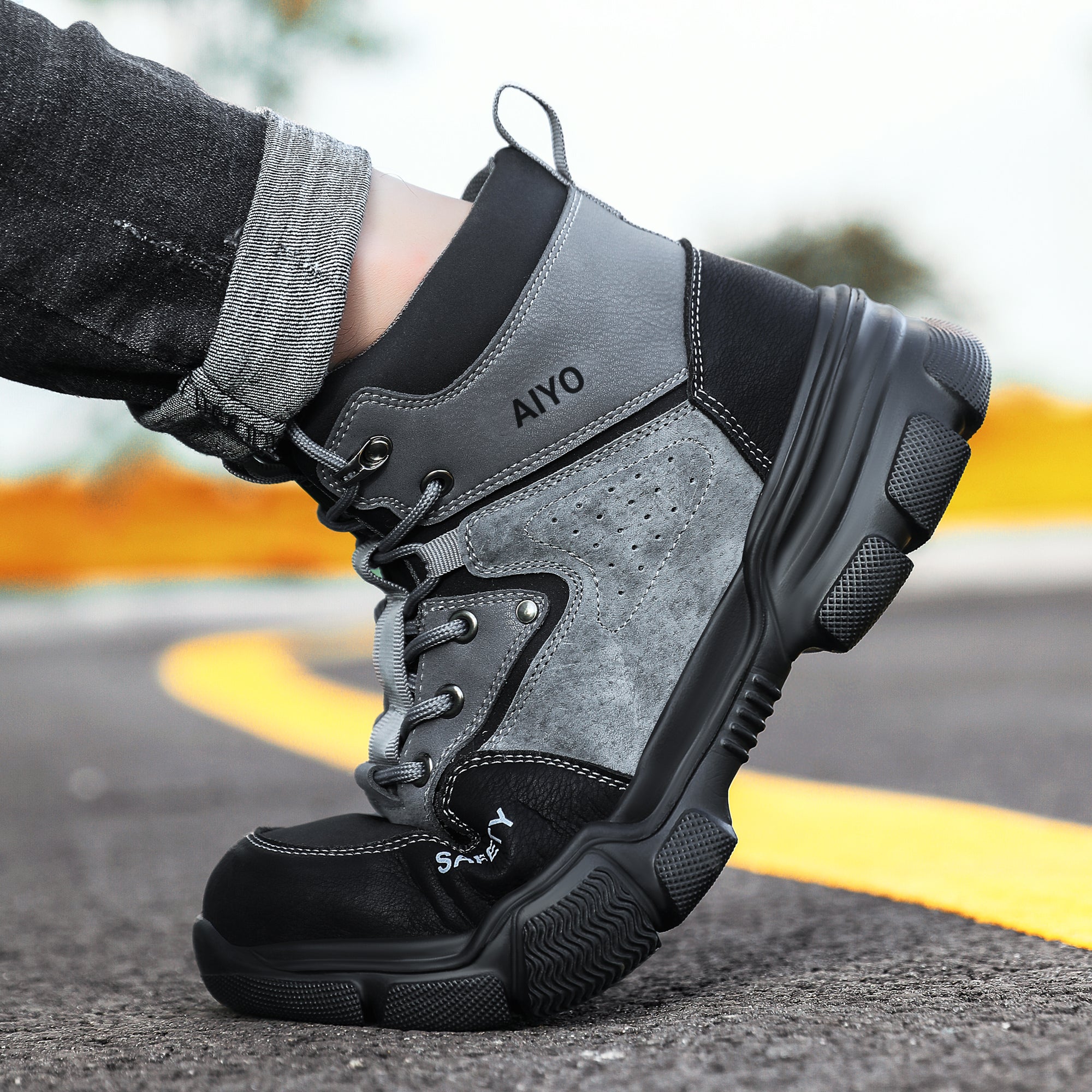 Mens safety shoes sales uk