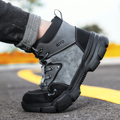 Men Safety Boots Safety Trainers Shoe Mens Hydra AY418 safety shoes AIYO SHOES   