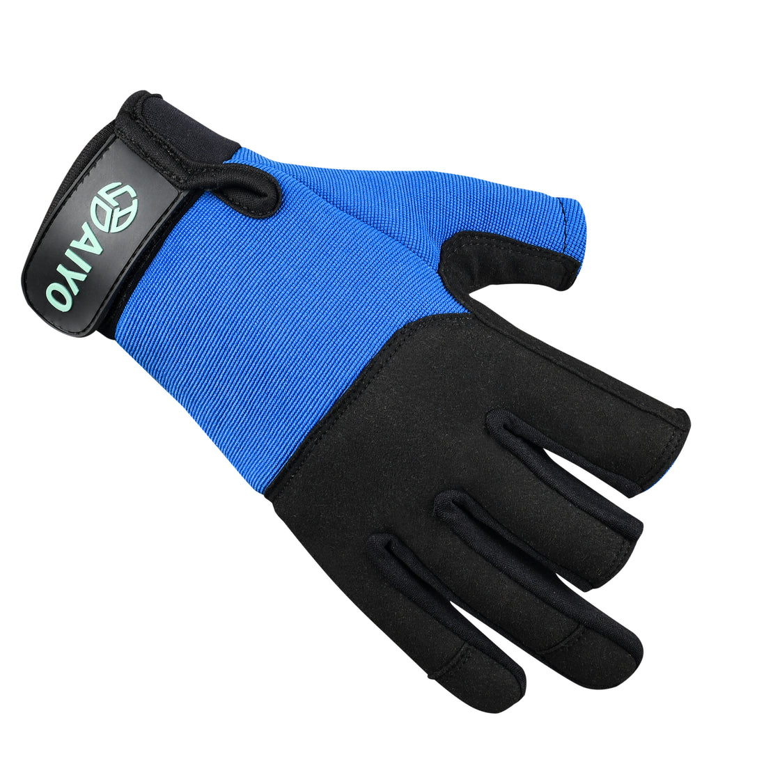 Octavia Safety Glove Short Finger Palm Padding Fabric Cut Resistant Wrist Closure Precision Glove Safety Gloves AIYO SHOES   