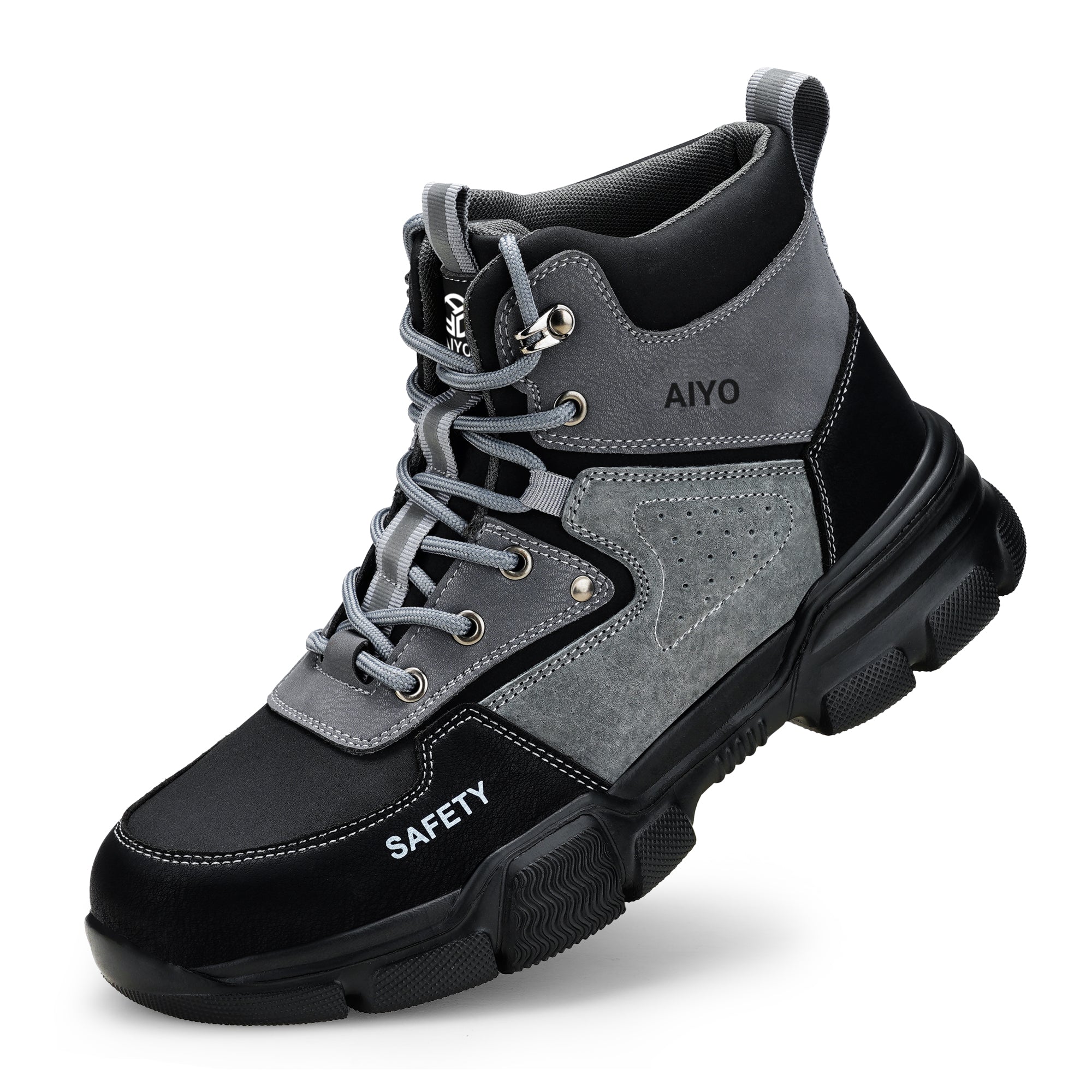 Men Safety Boots Safety Trainers Shoe Mens Hydra AY418 safety shoes AIYO SHOES   