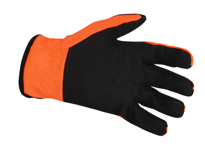 Lemax Hi Viz Orange Reflector Safety Glove Lemax Knuckle Protection Safety Glove Work Outdoor Safety Gloves AIYO SHOES X Large - Size 10  