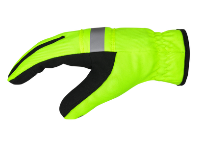 Lemax Hi Viz Reflector Safety Glove  Knuckle Protection Stretch Work Safety Yellow Safety Gloves AIYO SHOES   