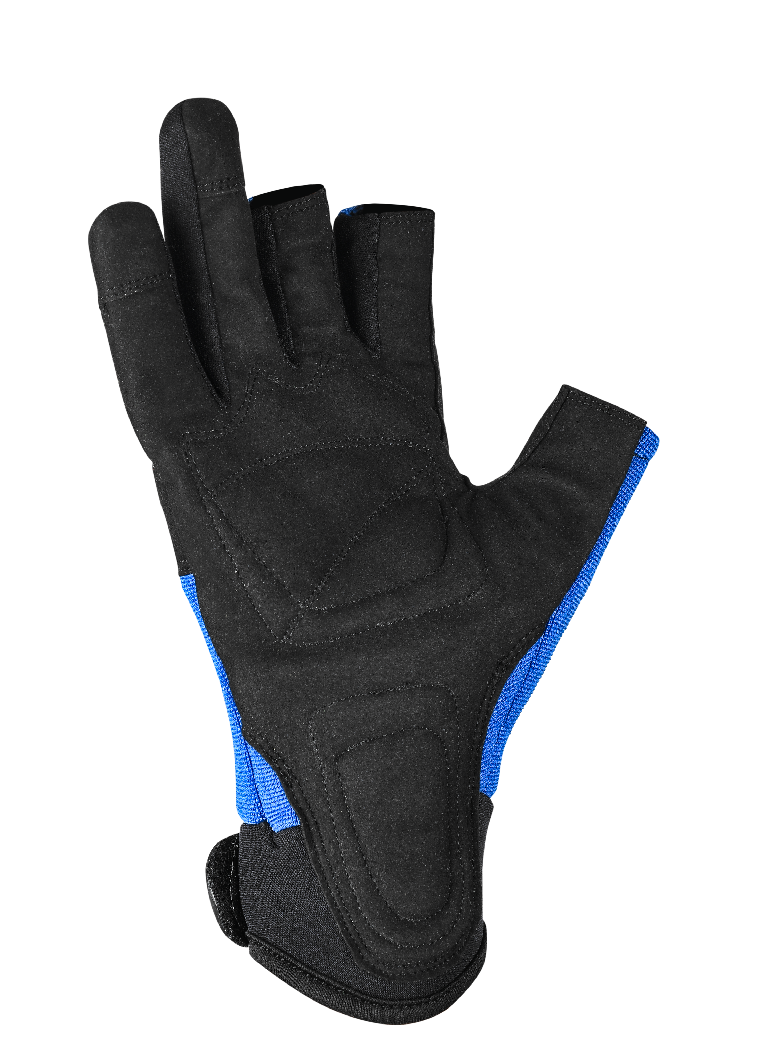 Octavia Safety Glove Short Finger Palm Padding Fabric Cut Resistant Wrist Closure Precision Glove Safety Gloves AIYO SHOES   