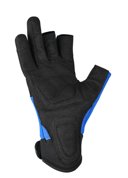 Octavia Safety Glove Short Finger Palm Padding Fabric Cut Resistant Wrist Closure Precision Glove Safety Gloves AIYO SHOES   