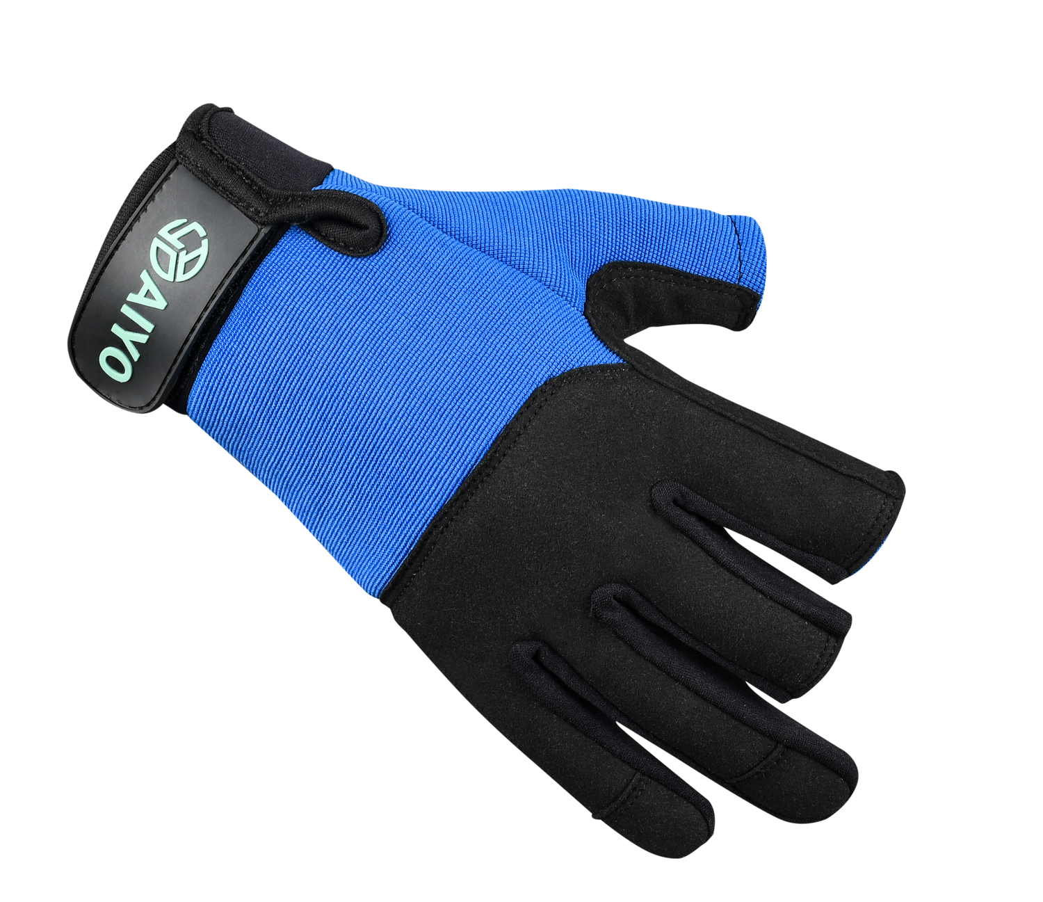 Octavia Safety Glove Short Finger Palm Padding Fabric Cut Resistant Wrist Closure Precision Glove Safety Gloves AIYO SHOES   