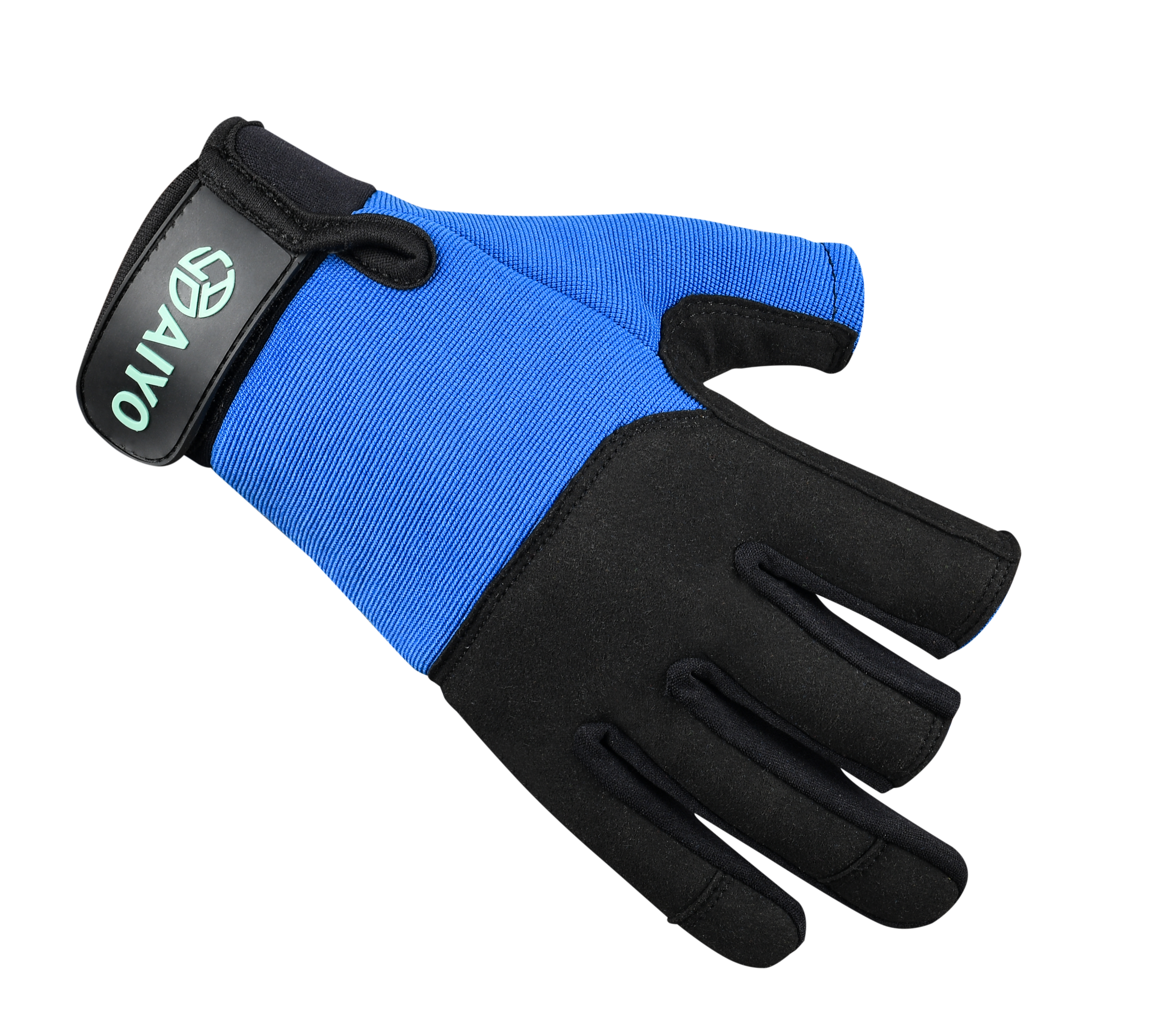 Octavia Safety Glove Short Finger Palm Padding Fabric Cut Resistant Wrist Closure Precision Glove Safety Gloves AIYO SHOES   