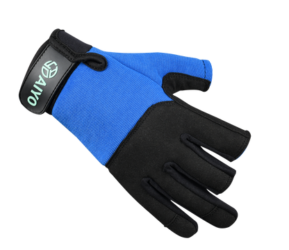 Octavia Safety Glove Short Finger Palm Padding Fabric Cut Resistant Wrist Closure Precision Glove Safety Gloves AIYO SHOES   