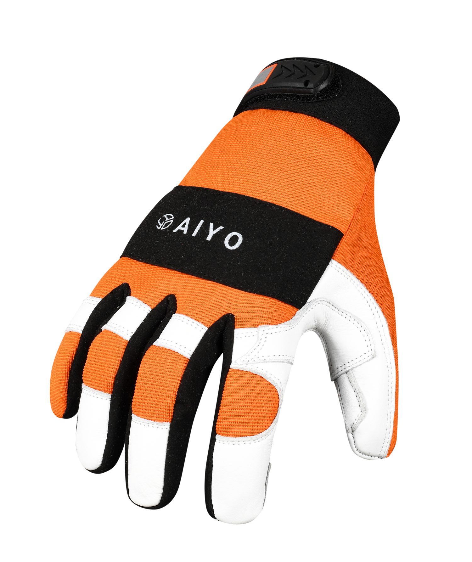 Chainsaw Gloves 12-Layer Protection on Left Hand, Safety Forestry Work Gloves Safety Gloves AIYO SHOES   