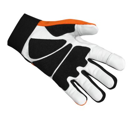 Chainsaw Gloves 12-Layer Protection on Left Hand, Safety Forestry Work Gloves Safety Gloves AIYO SHOES Medium - Size 9  