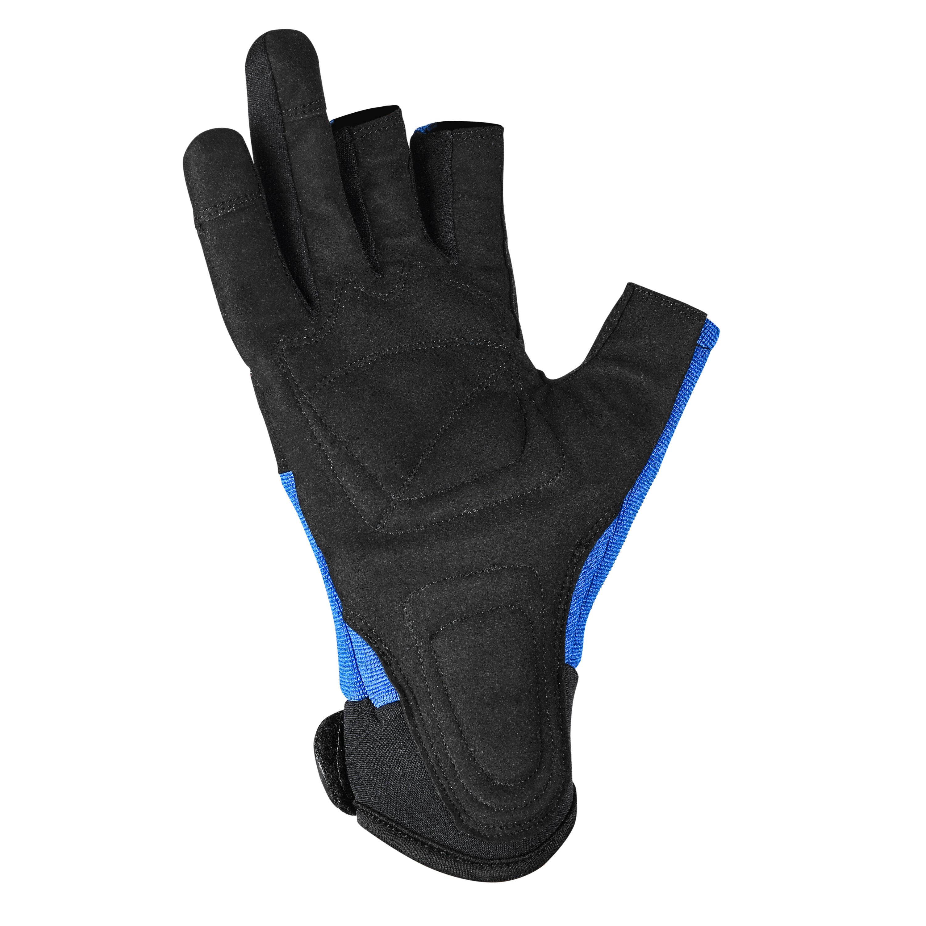 Octavia Safety Glove Short Finger Palm Padding Fabric Cut Resistant Wrist Closure Precision Glove Safety Gloves AIYO SHOES   