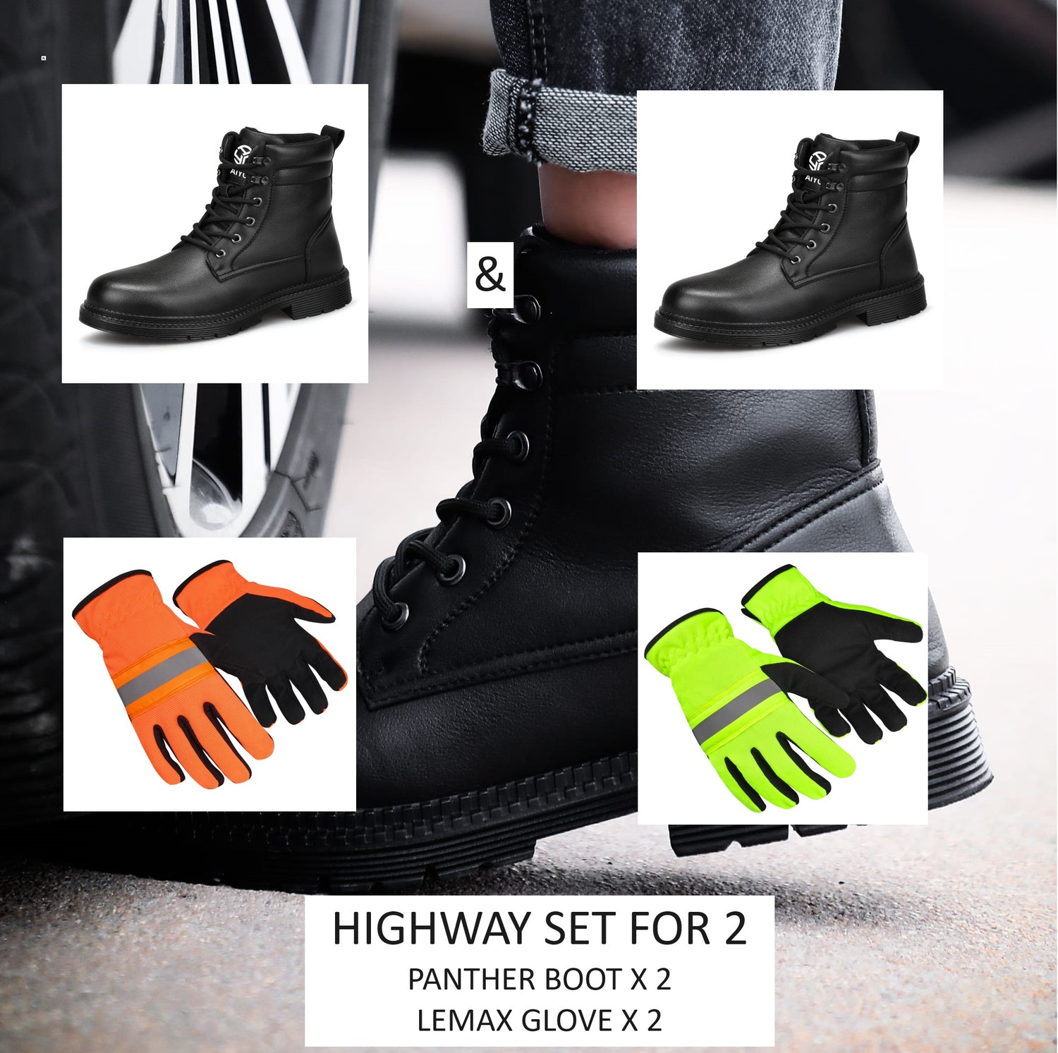 HIGHWAY PACKAGE FOR 2  SAFETY TRAINERS LIMITED   