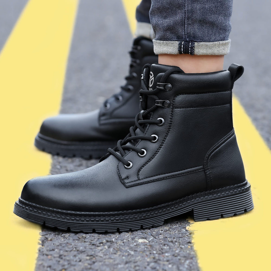 Mens Safety Boots Mens Shoes Panther AY417 safety shoes AIYO SHOES   