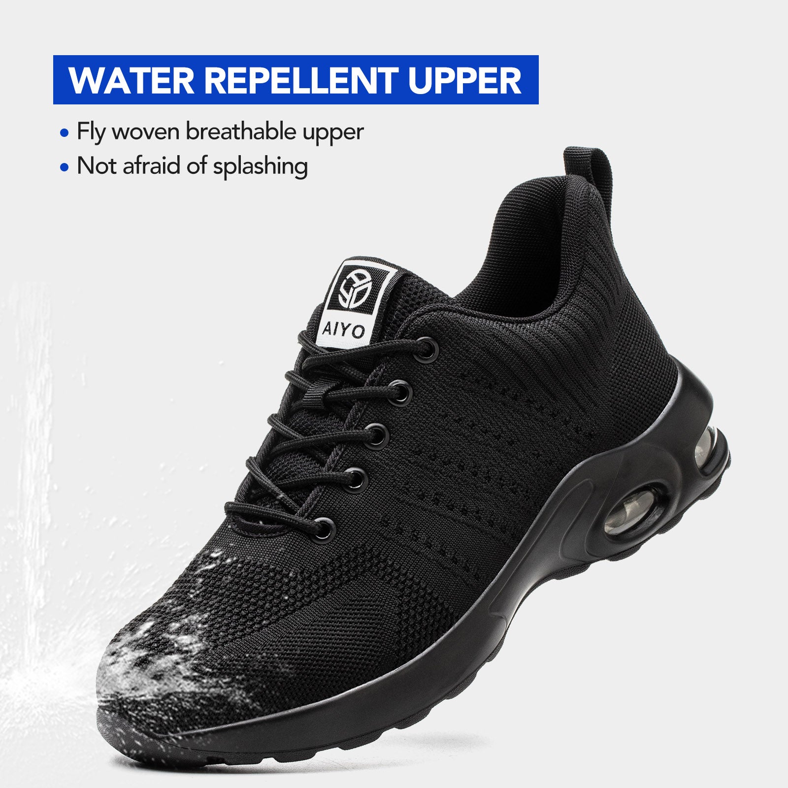 Safety Shoes Safety Trainers Luna Steel toe cap boots AY416 safety shoes AIYO SHOES   