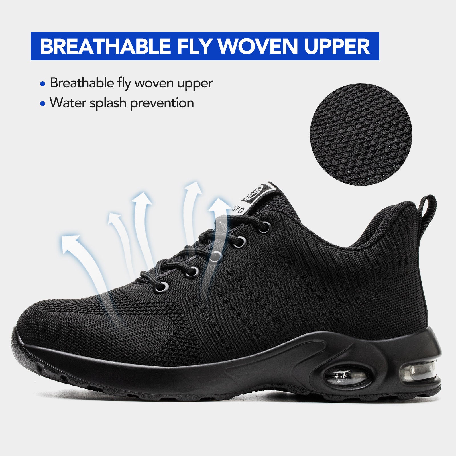 Shoes with metal sales toe cap